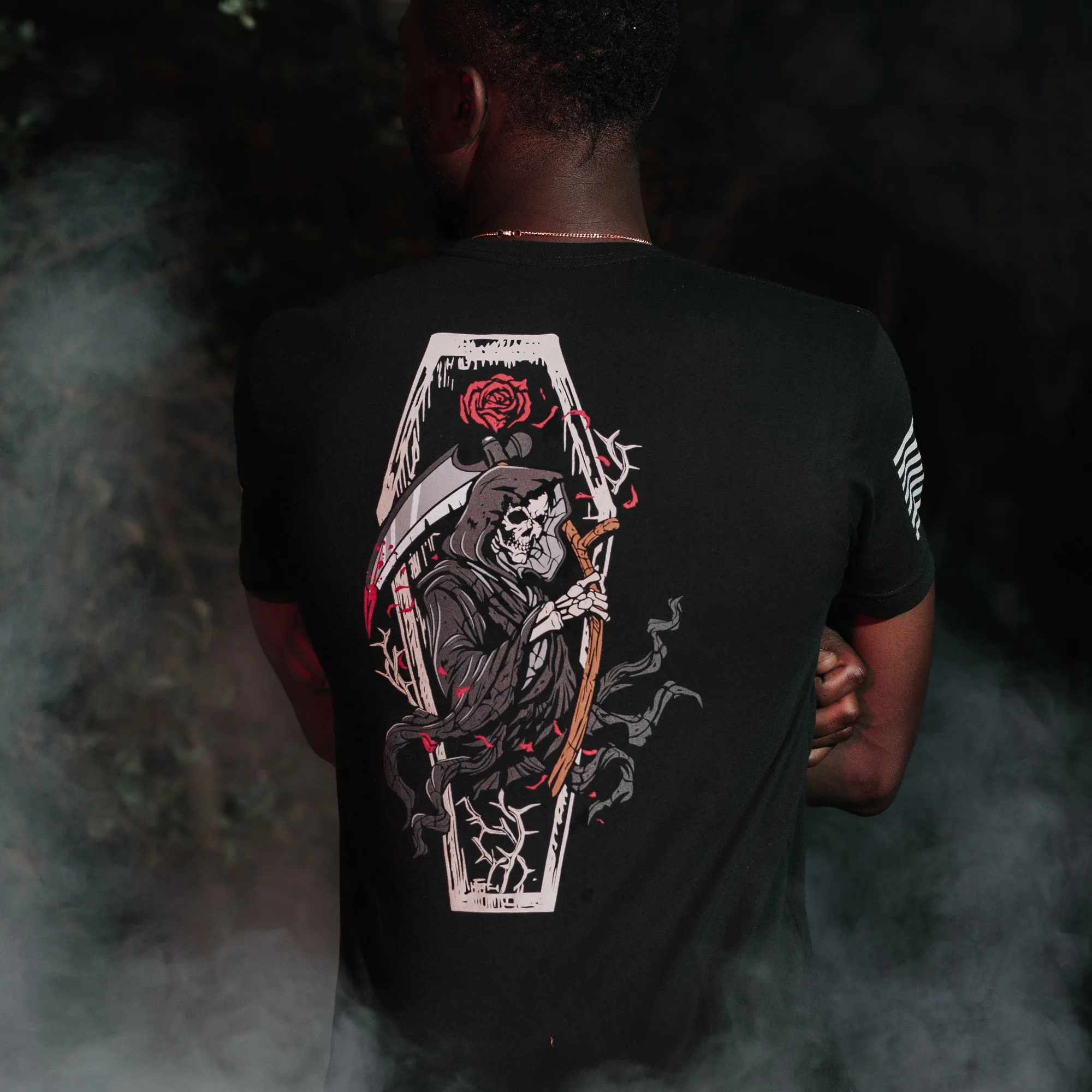 Grim Reaper T-Shirt - Black sold by Grunt Style product image thumbnail 4