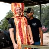 Whiskey. Bacon. Freedom. T-Shirt - Black sold by Grunt Style