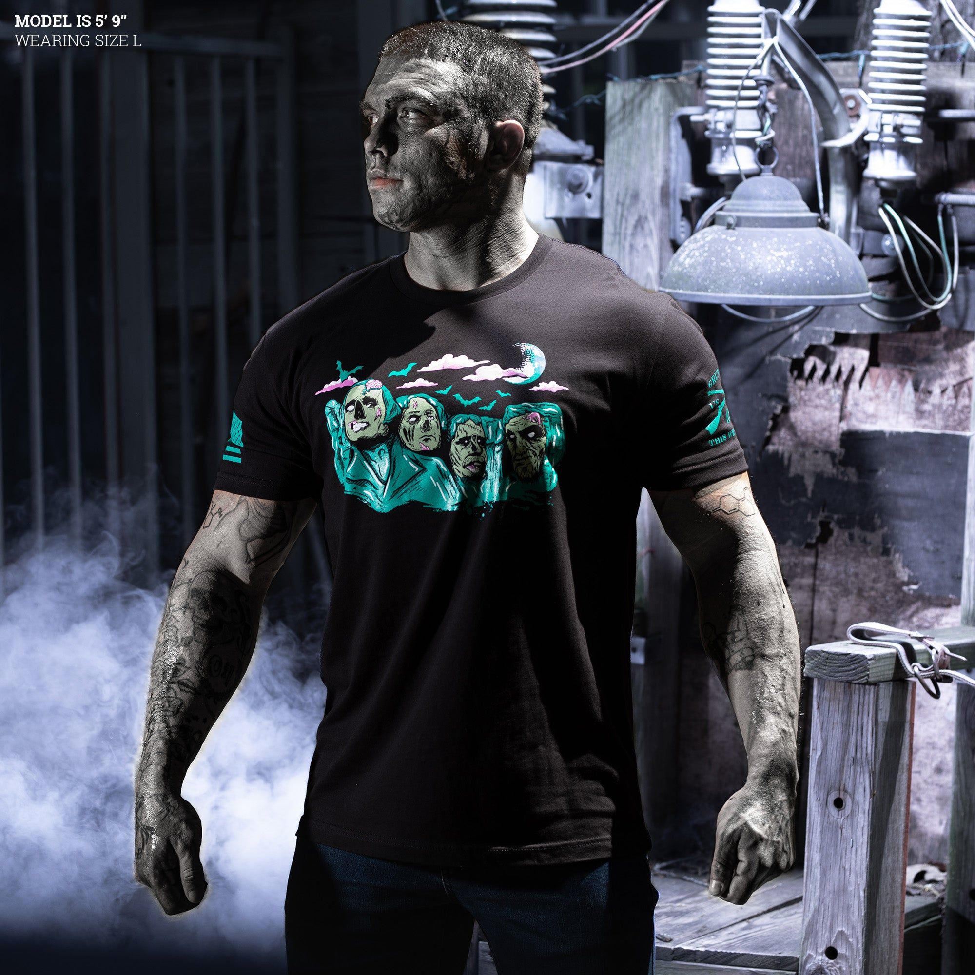 Mount Deadmore T-Shirt - Black sold by Grunt Style product image thumbnail 3