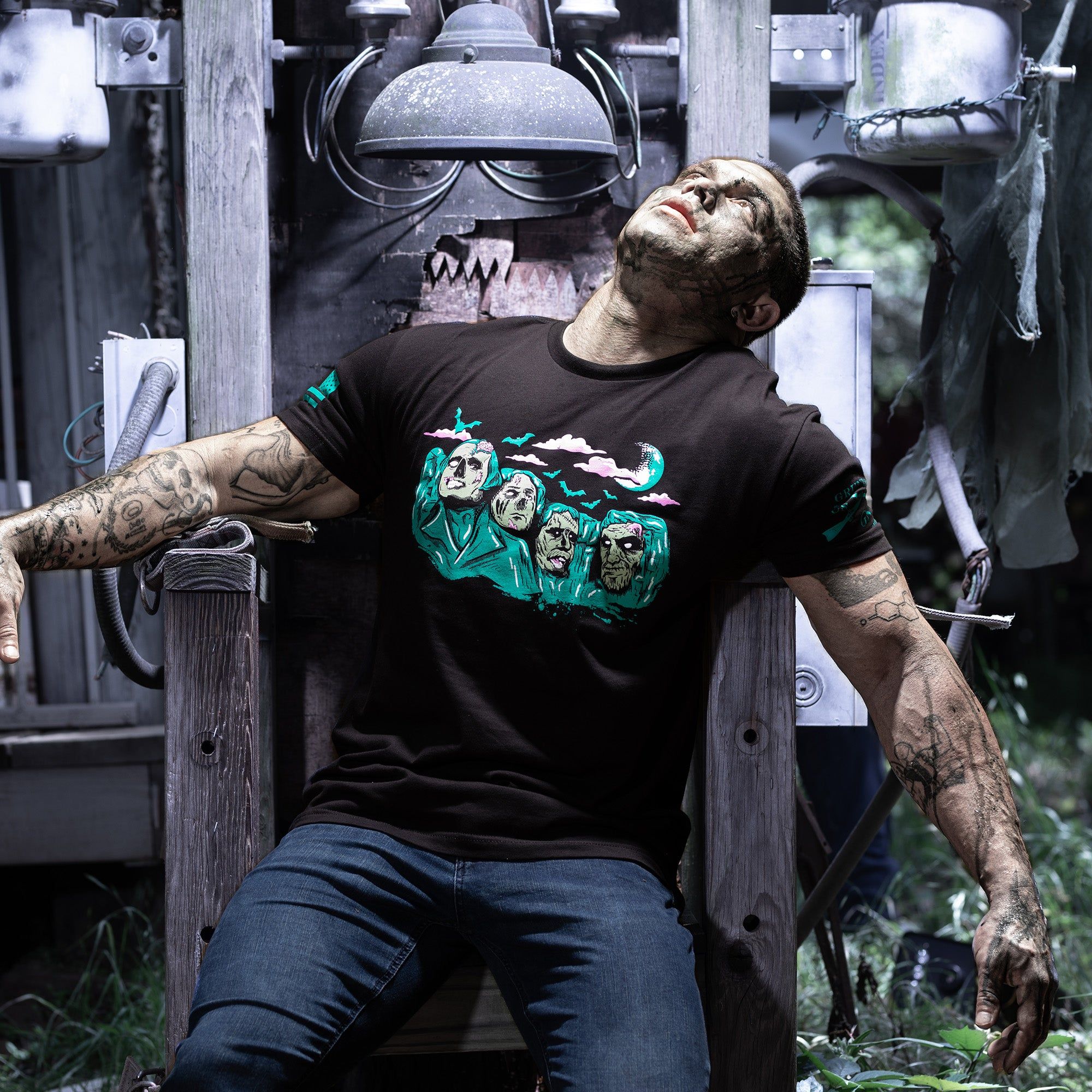 Mount Deadmore T-Shirt - Black sold by Grunt Style product image thumbnail 5