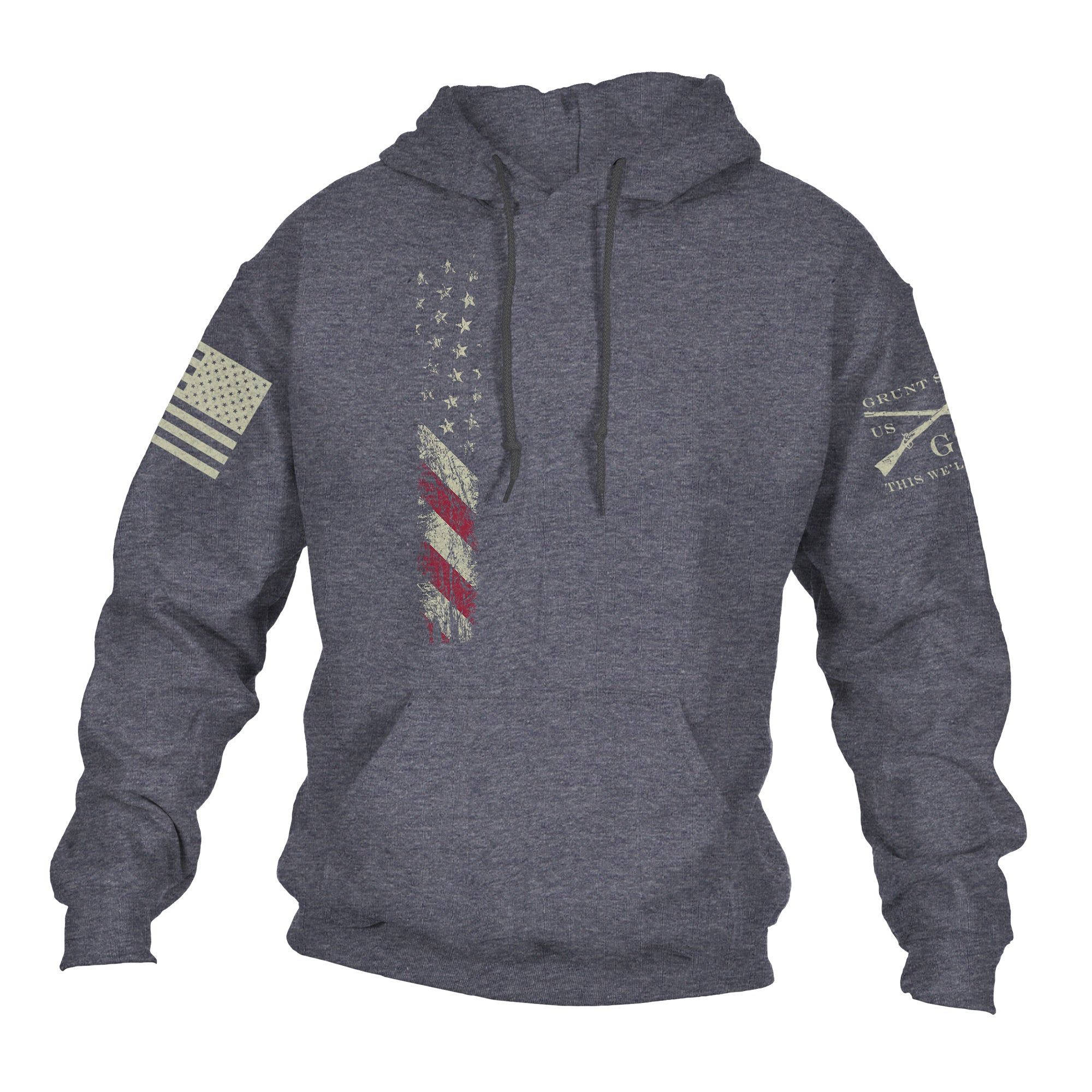 True Colors Hoodie - Dark Heather sold by Grunt Style