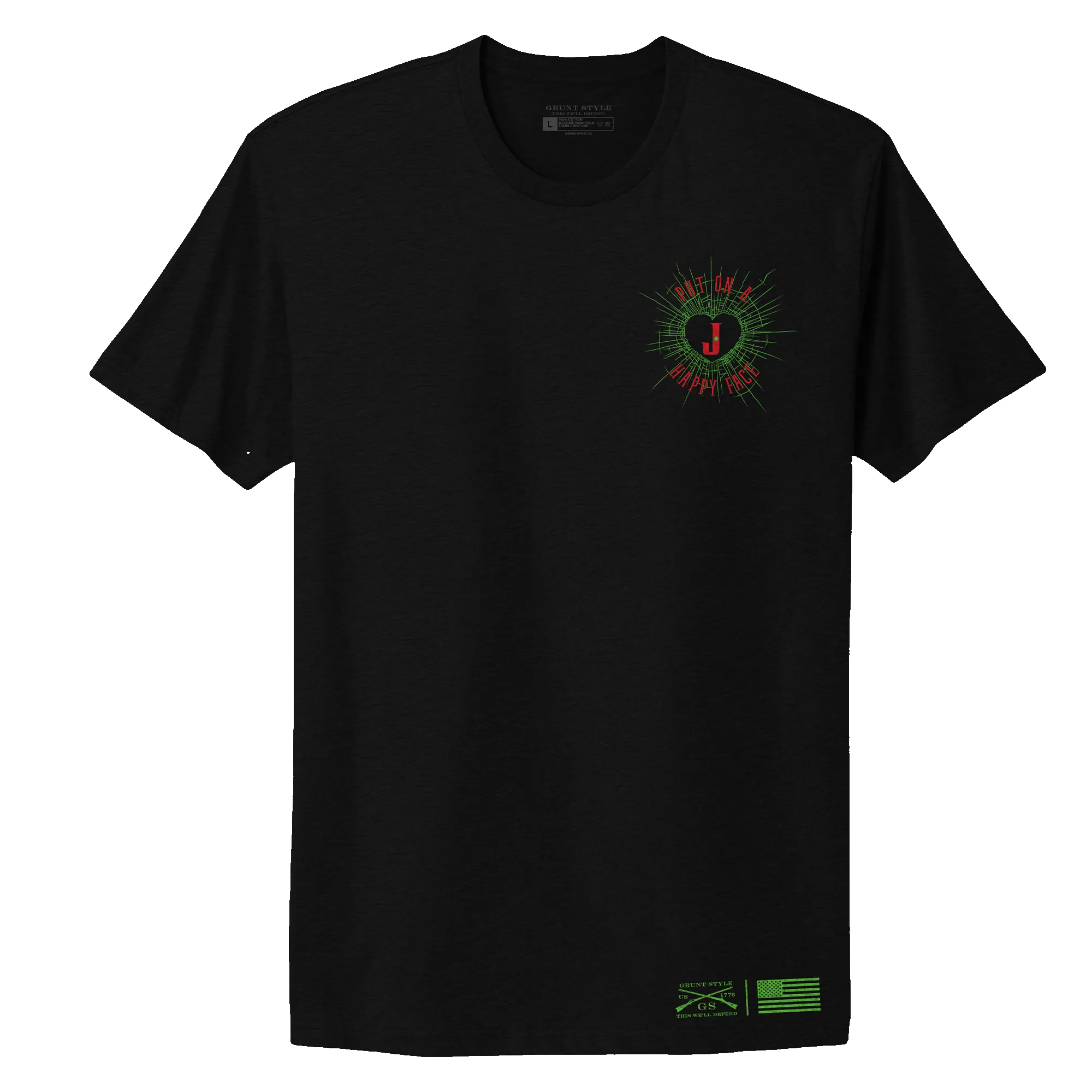 Women's Crazy In Love Boyfriend Fit T-Shirt - Black sold by Grunt Style product image thumbnail 3