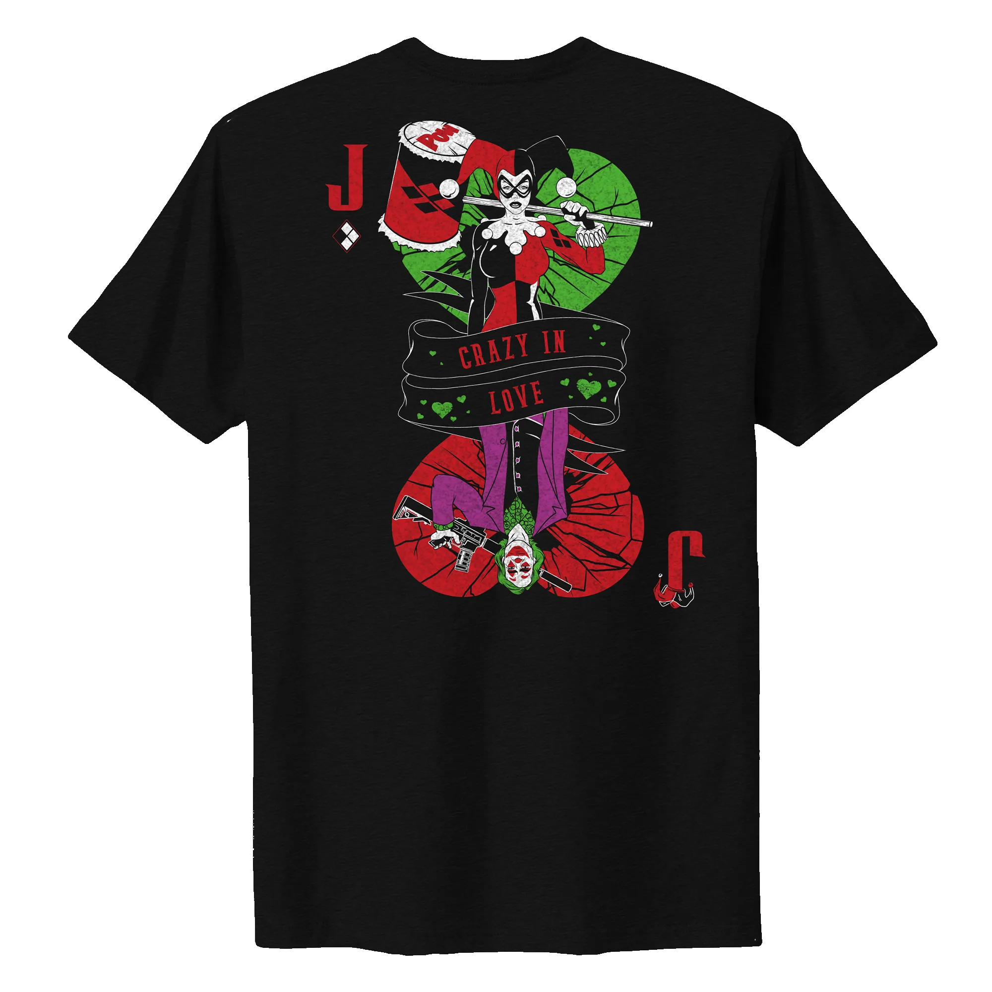 Women's Crazy In Love Boyfriend Fit T-Shirt - Black sold by Grunt Style product image thumbnail 4
