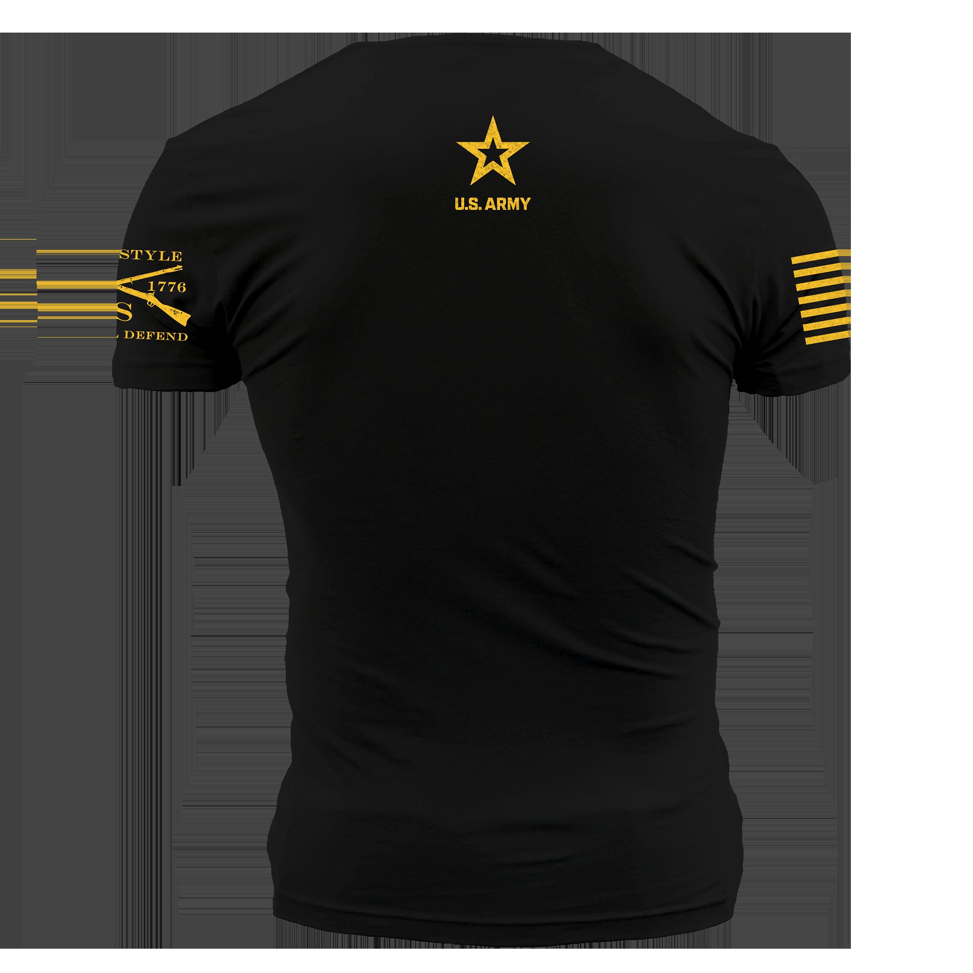 Army Historic This We'll Defend T-Shirt - Black sold by Grunt Style product image thumbnail 3