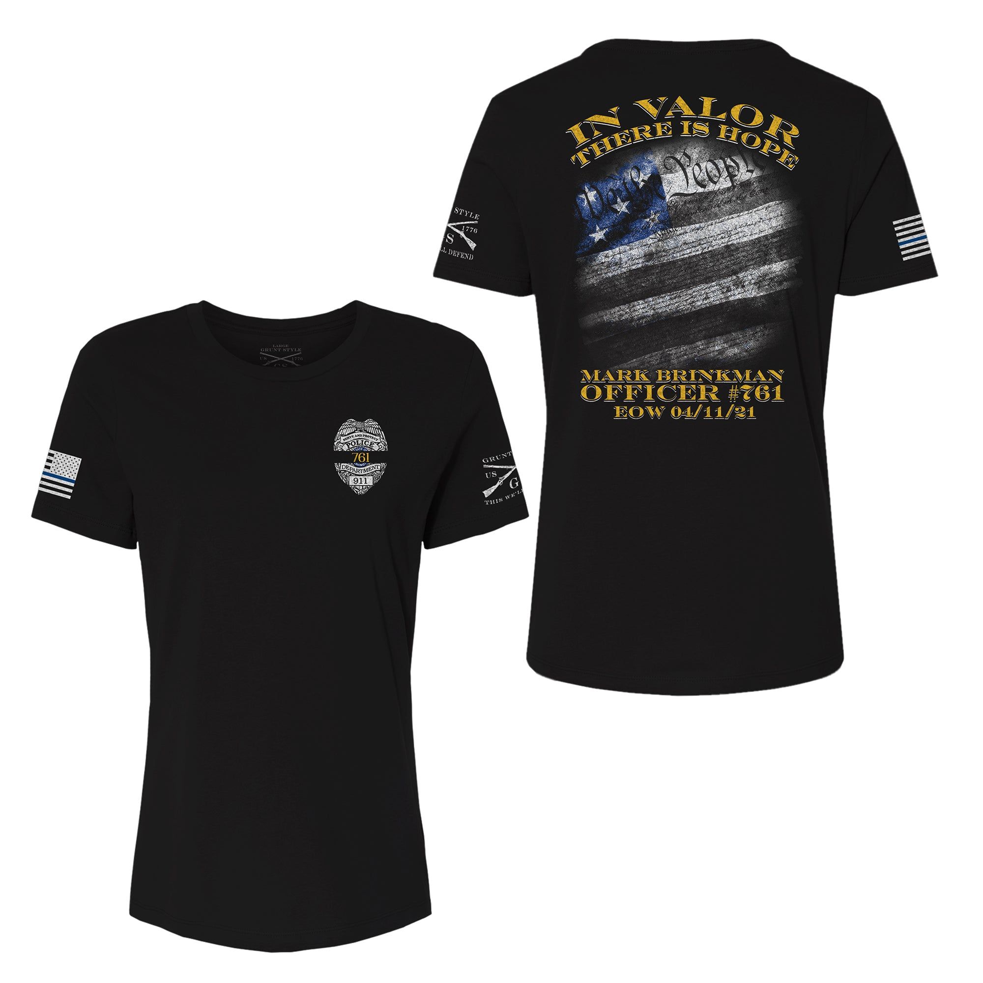 Officer Brinkman with Lynnwood Police Department sold by Grunt Style product image thumbnail 2