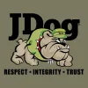 JDog T-Shirt - Light Olive sold by Grunt Style