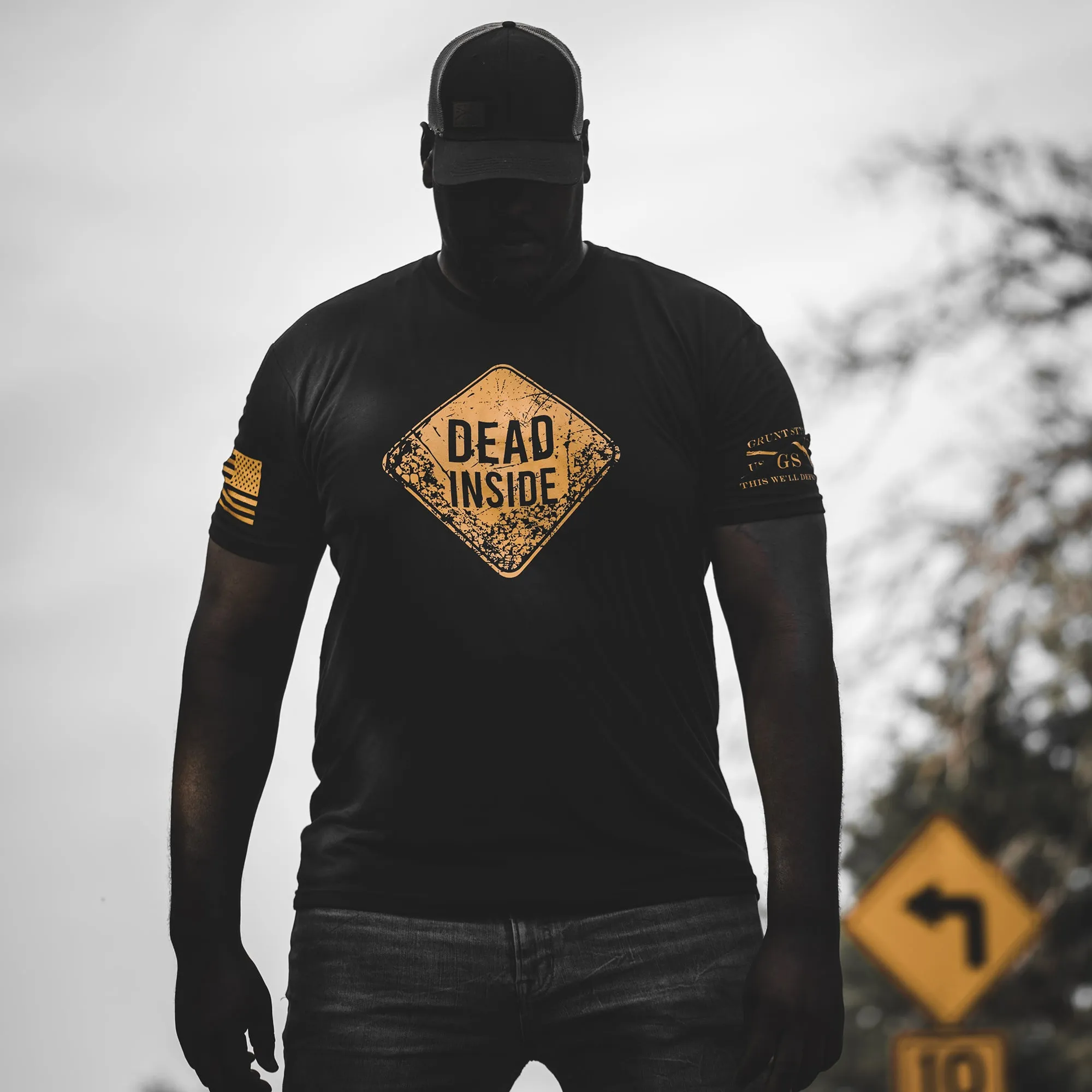 Dead Inside T-Shirt - Black sold by Grunt Style