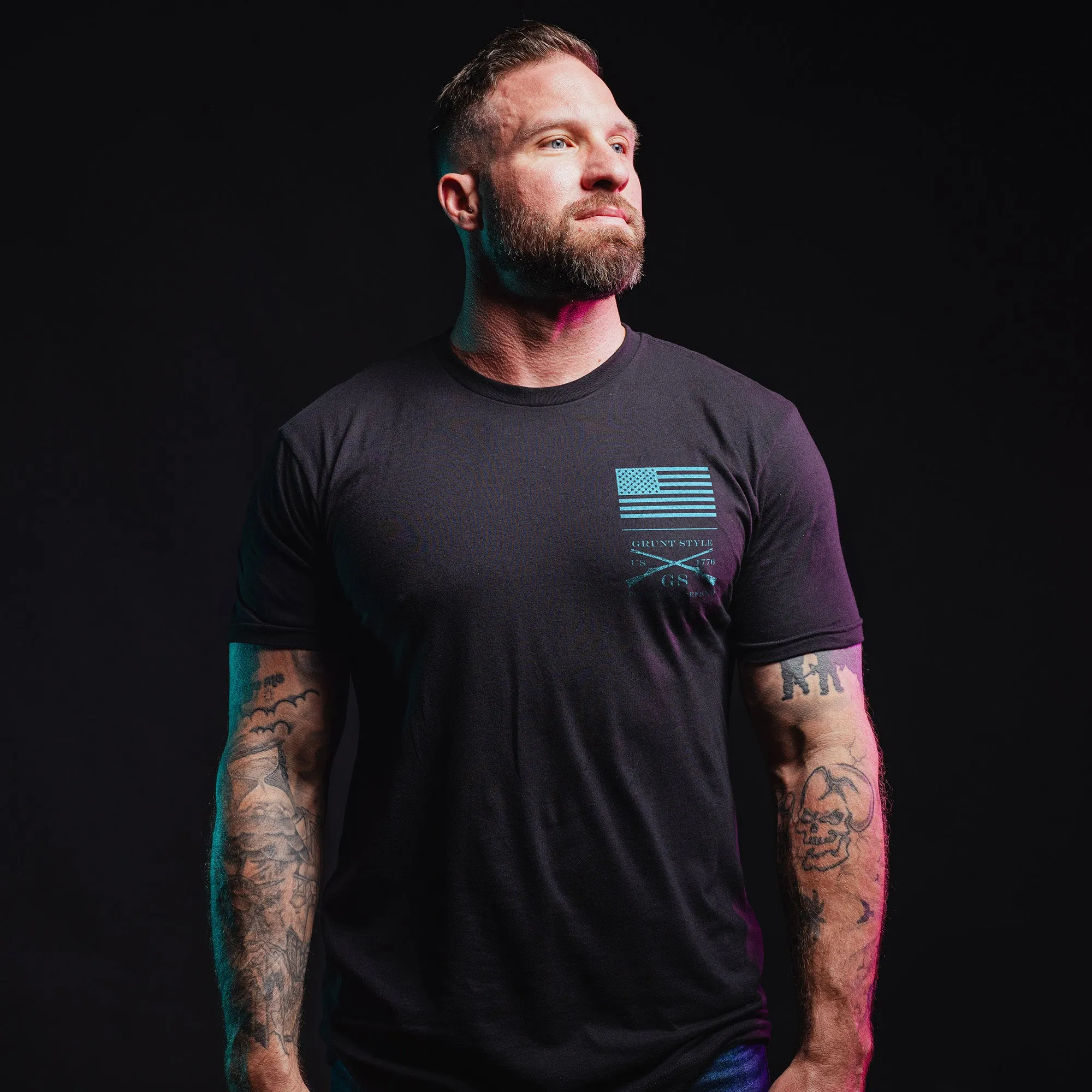 Eternal Love T-Shirt - Black sold by Grunt Style product image thumbnail 4