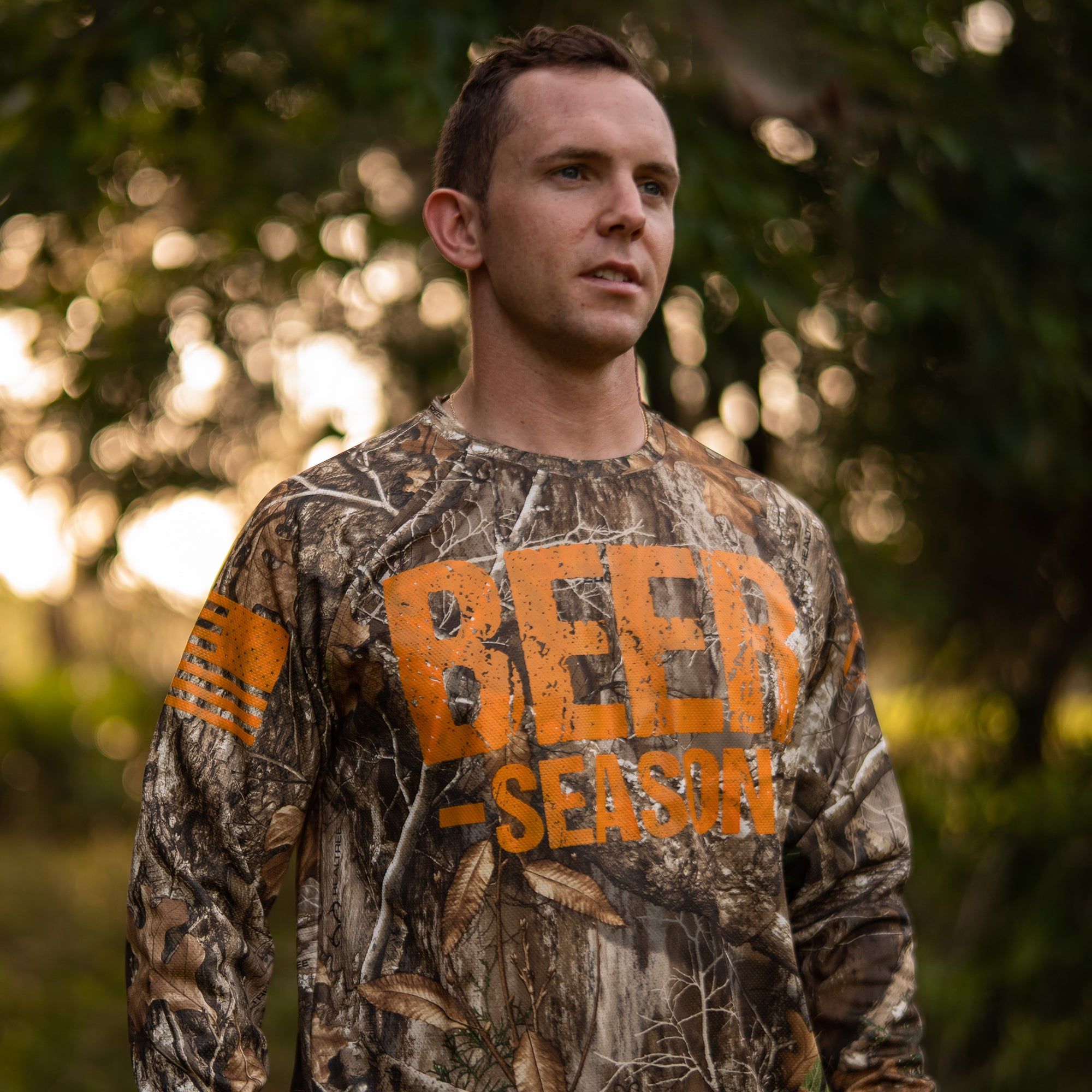 Realtree Edge® - Beer Season Long Sleeve - All Over Camo sold by Grunt Style product image thumbnail 4