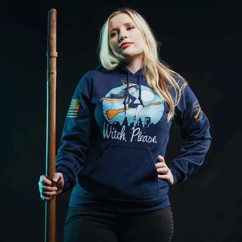 Women's Witch, Please Hoodie - Navy sold by Grunt Style