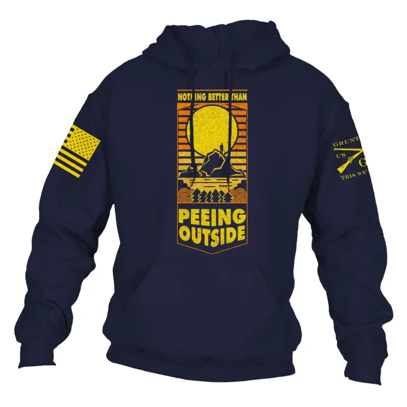 Nothing Better Hoodie - Navy sold by Grunt Style