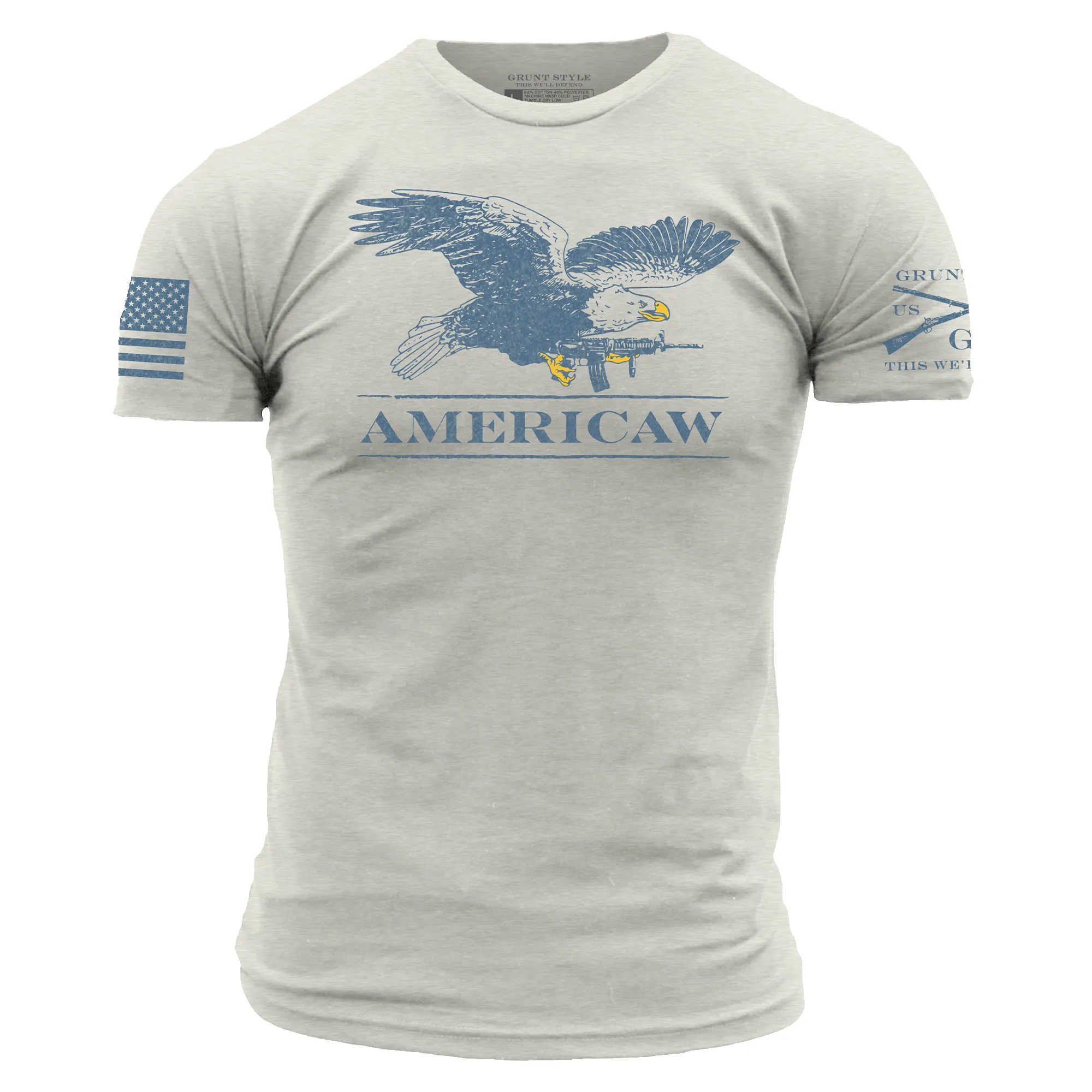 Americaw T-Shirt - Sand sold by Grunt Style