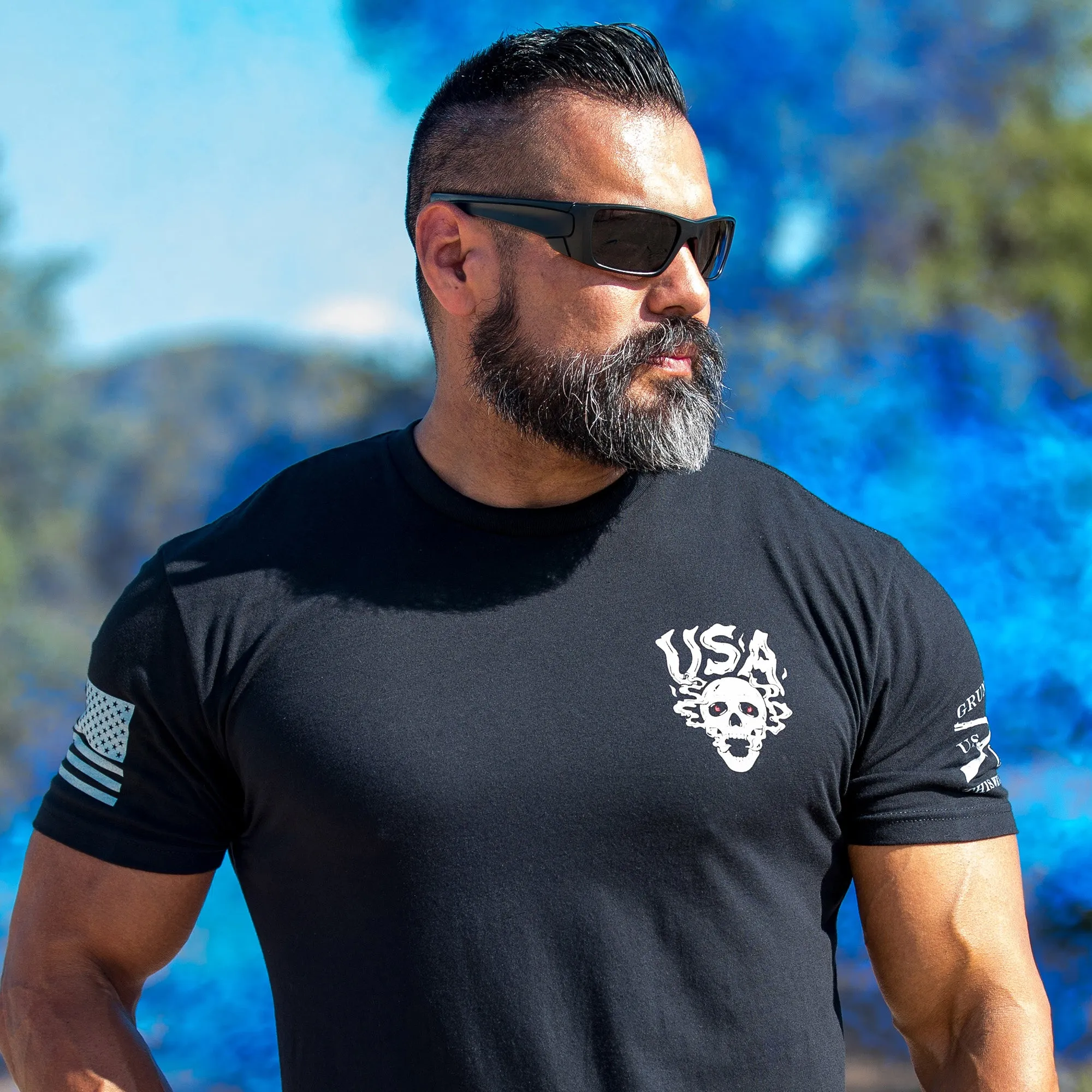 Eternal Eagle T-Shirt - Black sold by Grunt Style product image thumbnail 4