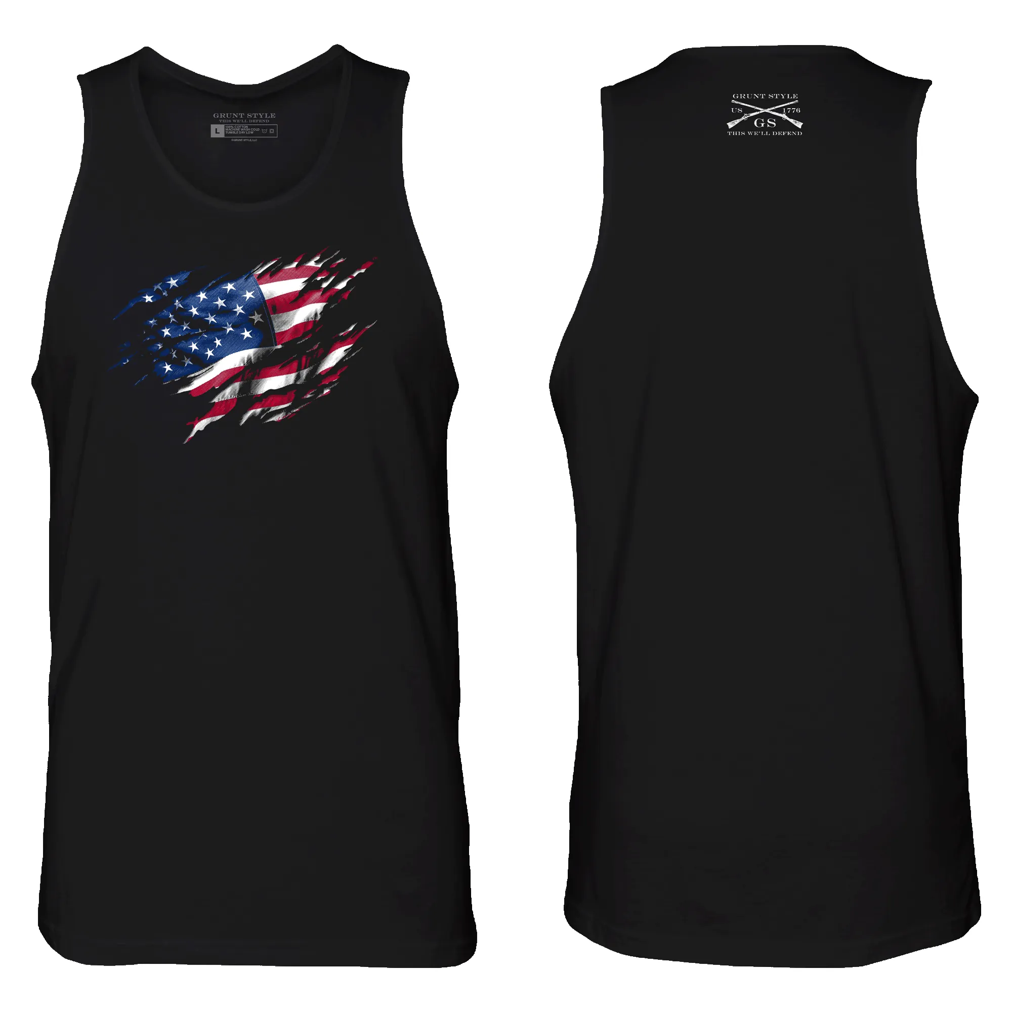 Still Standing Tank - Black sold by Grunt Style product image thumbnail 3