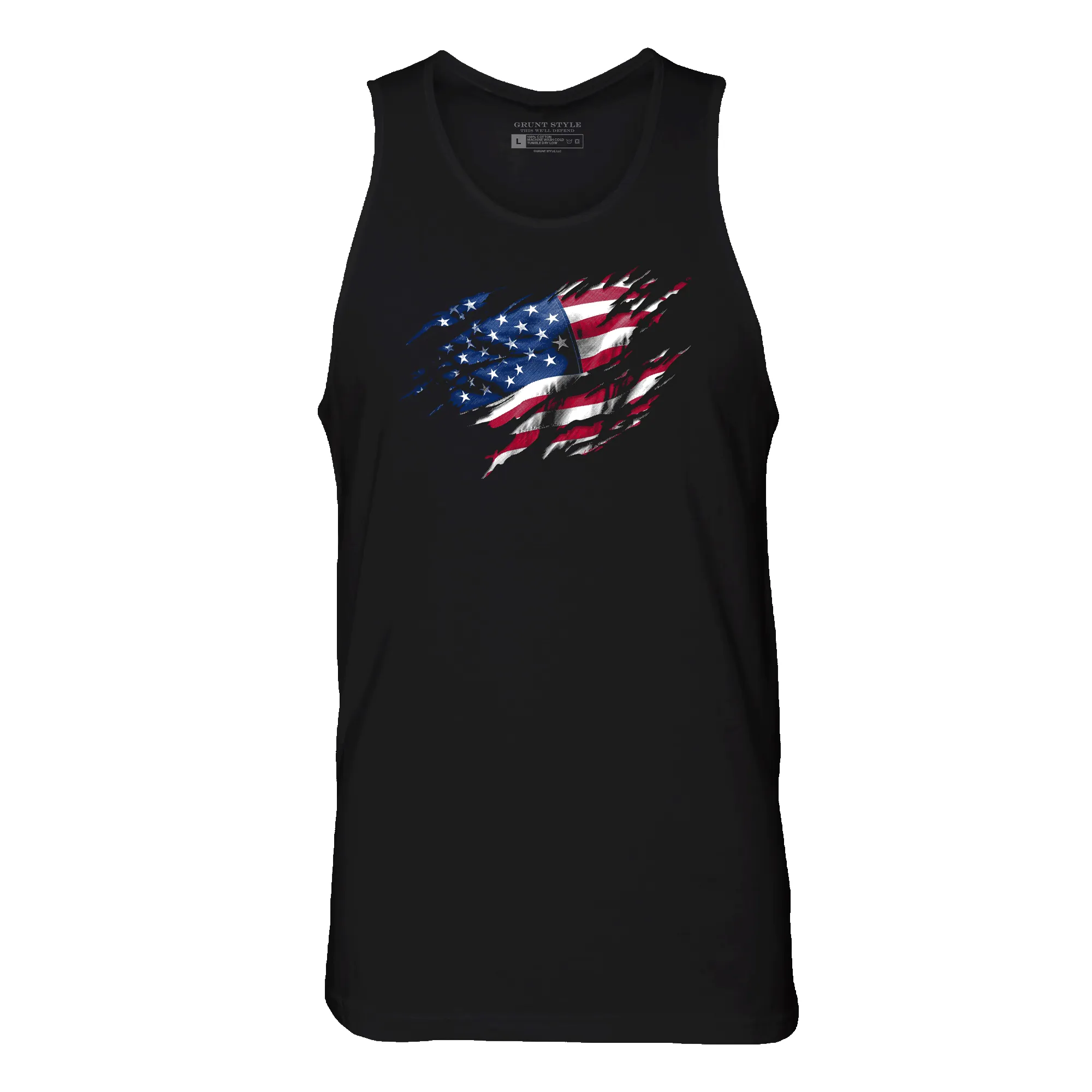 Still Standing Tank - Black sold by Grunt Style product image thumbnail 4