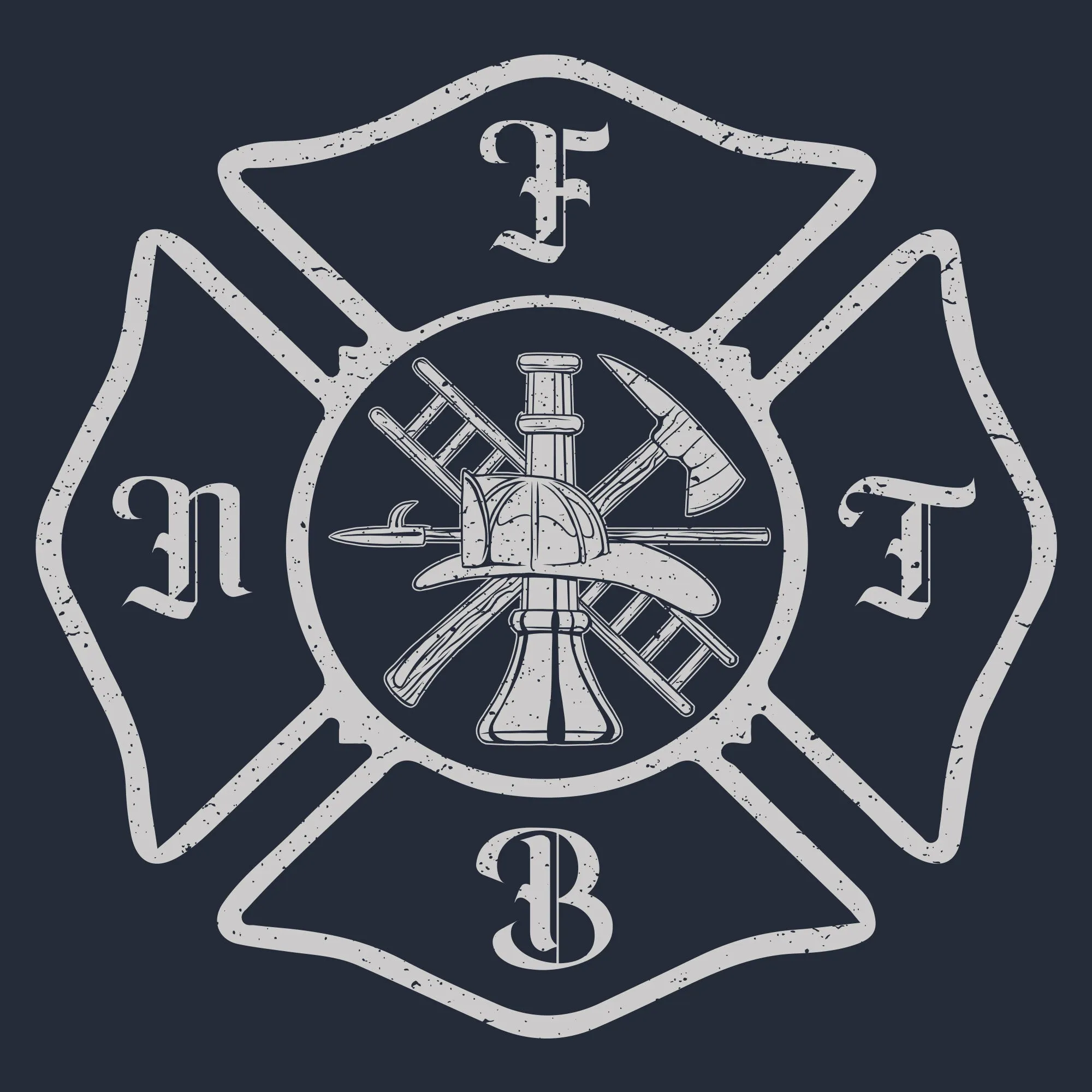 Brotherhood T-Shirt - Midnight Navy sold by Grunt Style product image thumbnail 5