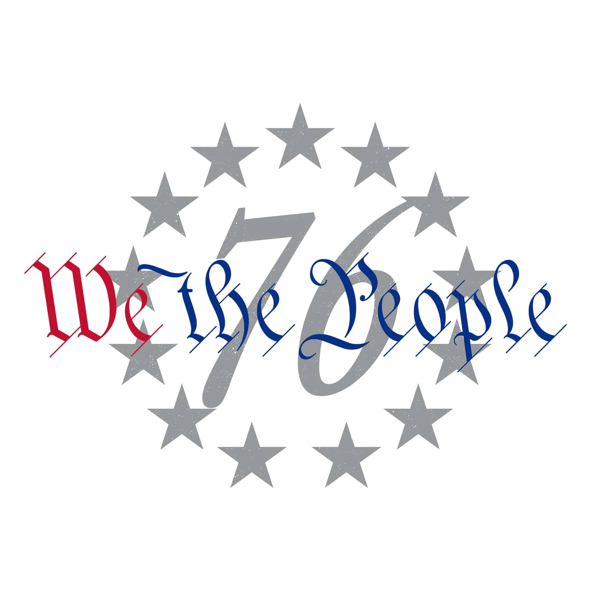 Men's 76 We The People Tank - White sold by Grunt Style product image thumbnail 2