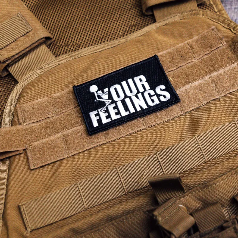 F*ck Your Feelings Embroidered Patch sold by Grunt Style