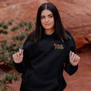 Women's Hold and Focus Hoodie sold by Grunt Style