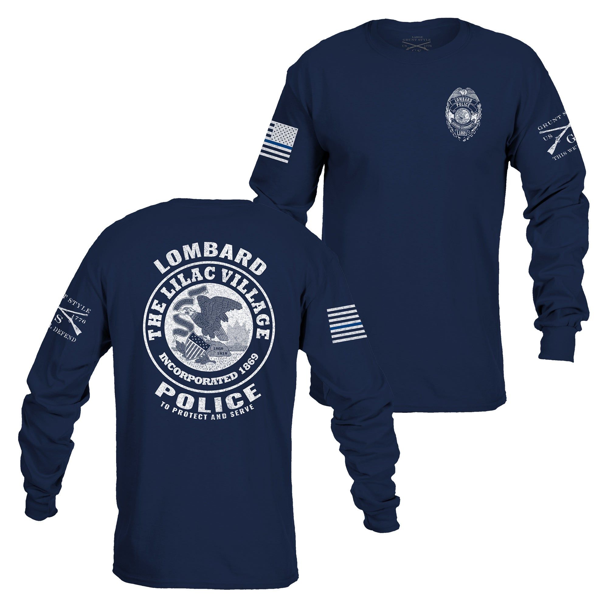 Lombard Police Department sold by Grunt Style product image thumbnail 3