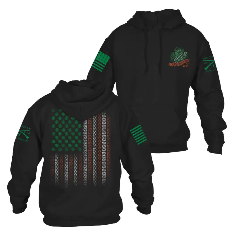 This We'll Defend Hoodie - Irish Colors sold by Grunt Style