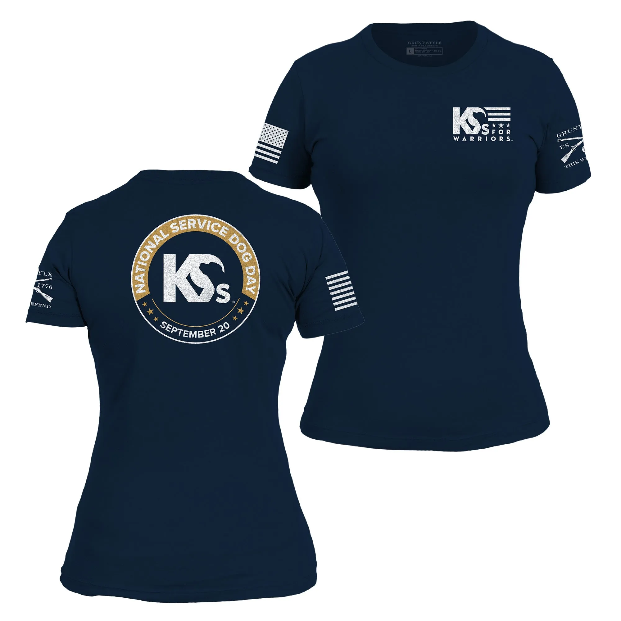 National Service Dog Day x K9s For Warriors sold by Grunt Style product image thumbnail 2