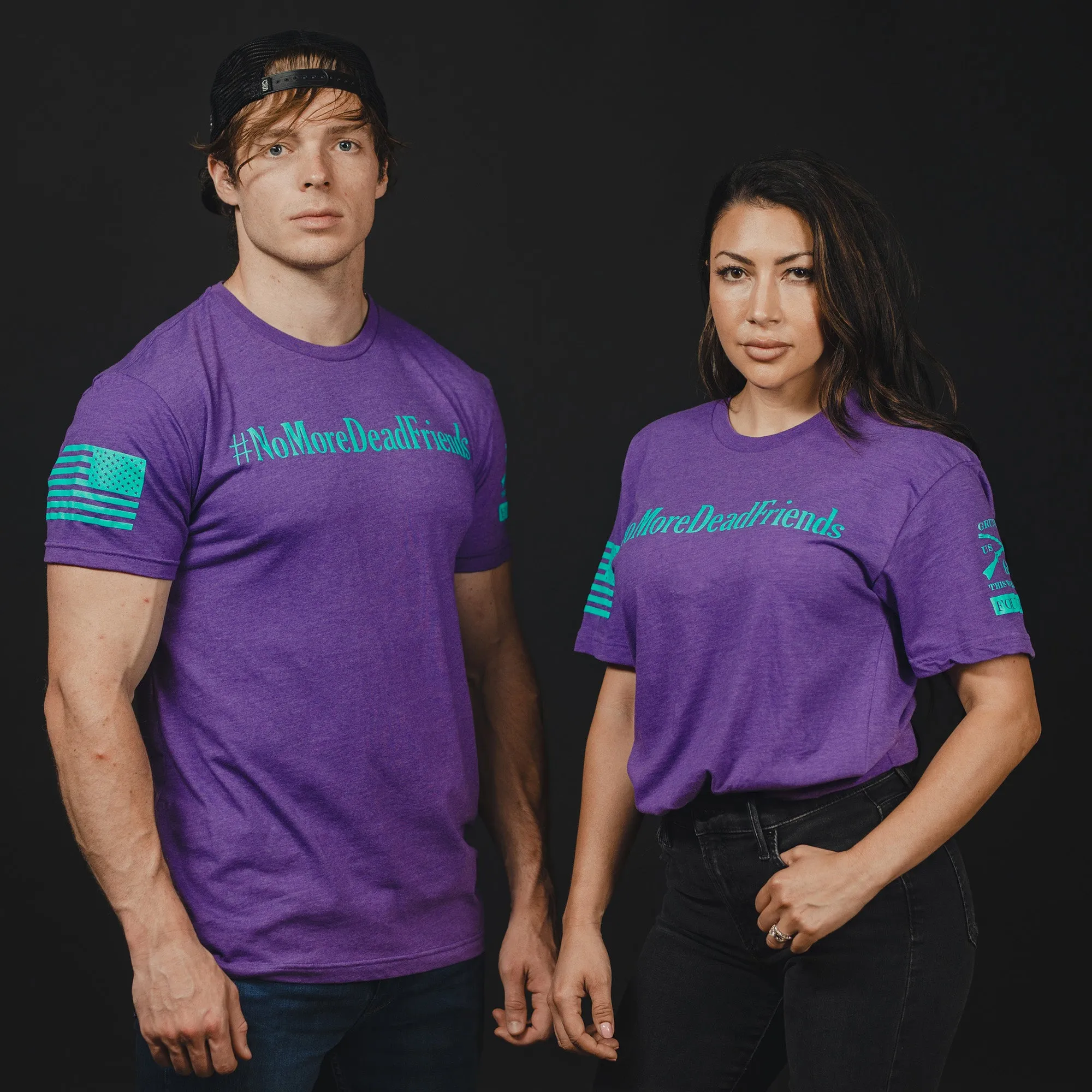 Grunt Style Foundation No More T-Shirt - Purple Rush sold by Grunt Style