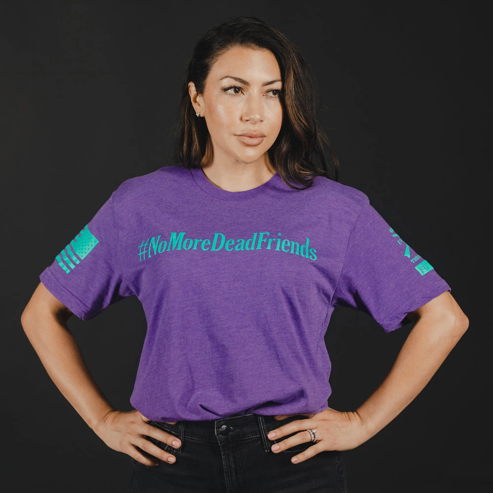 Grunt Style Foundation No More T-Shirt - Purple Rush sold by Grunt Style product image thumbnail 4