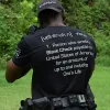 Blank Check Veteran T-Shirt - Black sold by Grunt Style