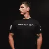 Blank Check Veteran T-Shirt - Black sold by Grunt Style