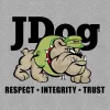 JDog T-Shirt - Heather Grey sold by Grunt Style