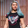 Women's One Life One Country Slim Fit T-Shirt - Black sold by Grunt Style