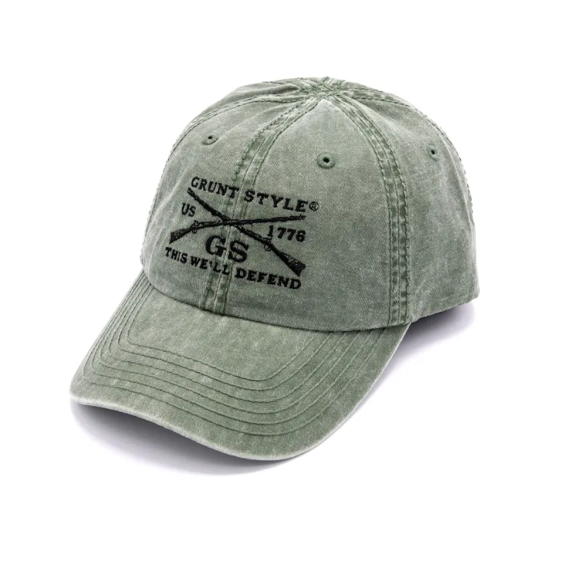 Vintage OD Green Hat sold by Grunt Style