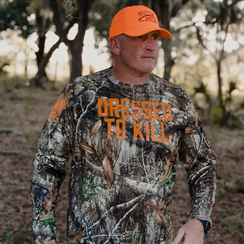 Realtree Edge - Dressed To Kill Long Sleeve - All Over Camo sold by Grunt Style
