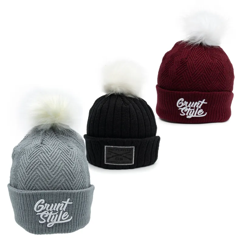Keep It Cozy Beanie Bundle - 3 Pack sold by Grunt Style