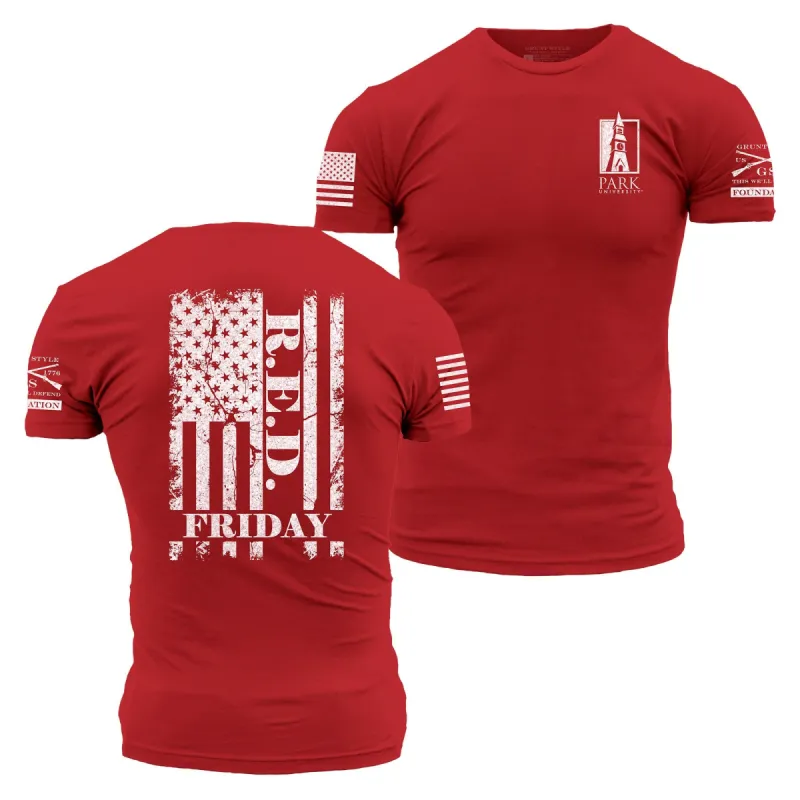 Why do you wear RED? sold by Grunt Style
