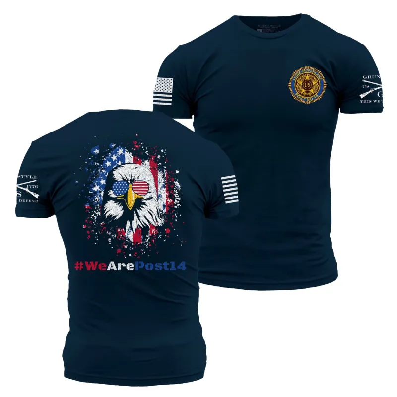 We are Post 14 sold by Grunt Style