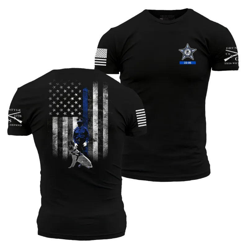 BA 23-05 class apparel / with 100 Club IL sold by Grunt Style