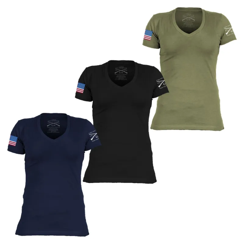 Women's Full Color Flag Bundle - 3 Pack sold by Grunt Style