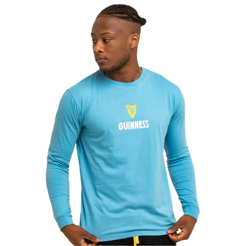 Guinness Summer Collection Lovely Day Longsleeve Tee - Blue sold by Guinness