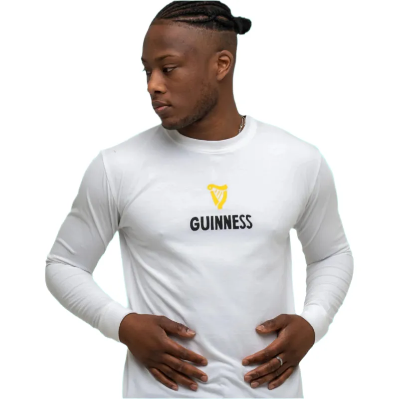 Guinness Summer Collection Lovely Day Longsleeve Tee - White sold by Guinness