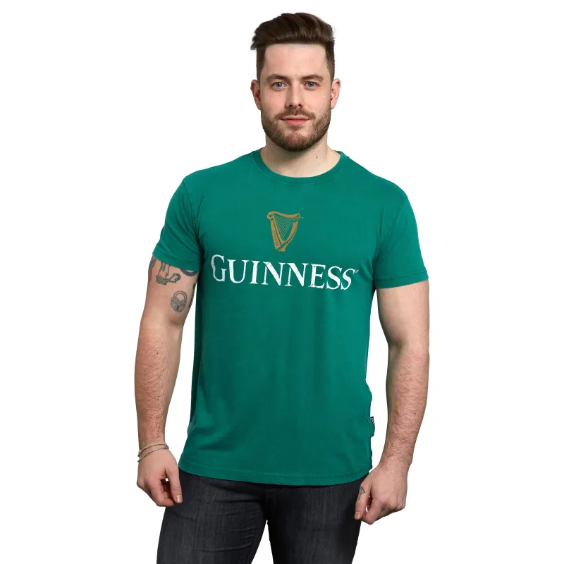 Green Guinness Harp Premium Tee sold by Guinness