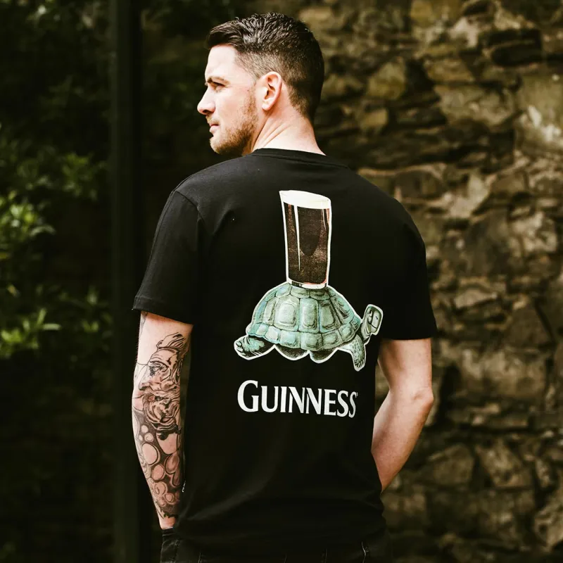 Guinness Premium Vintage Tortoise Back Graphic Tee made by Guinness