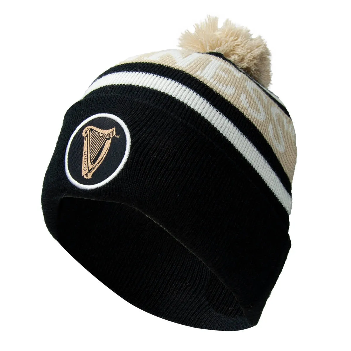 Guinness Black and White Premium Beanie sold by Guinness product image thumbnail 4