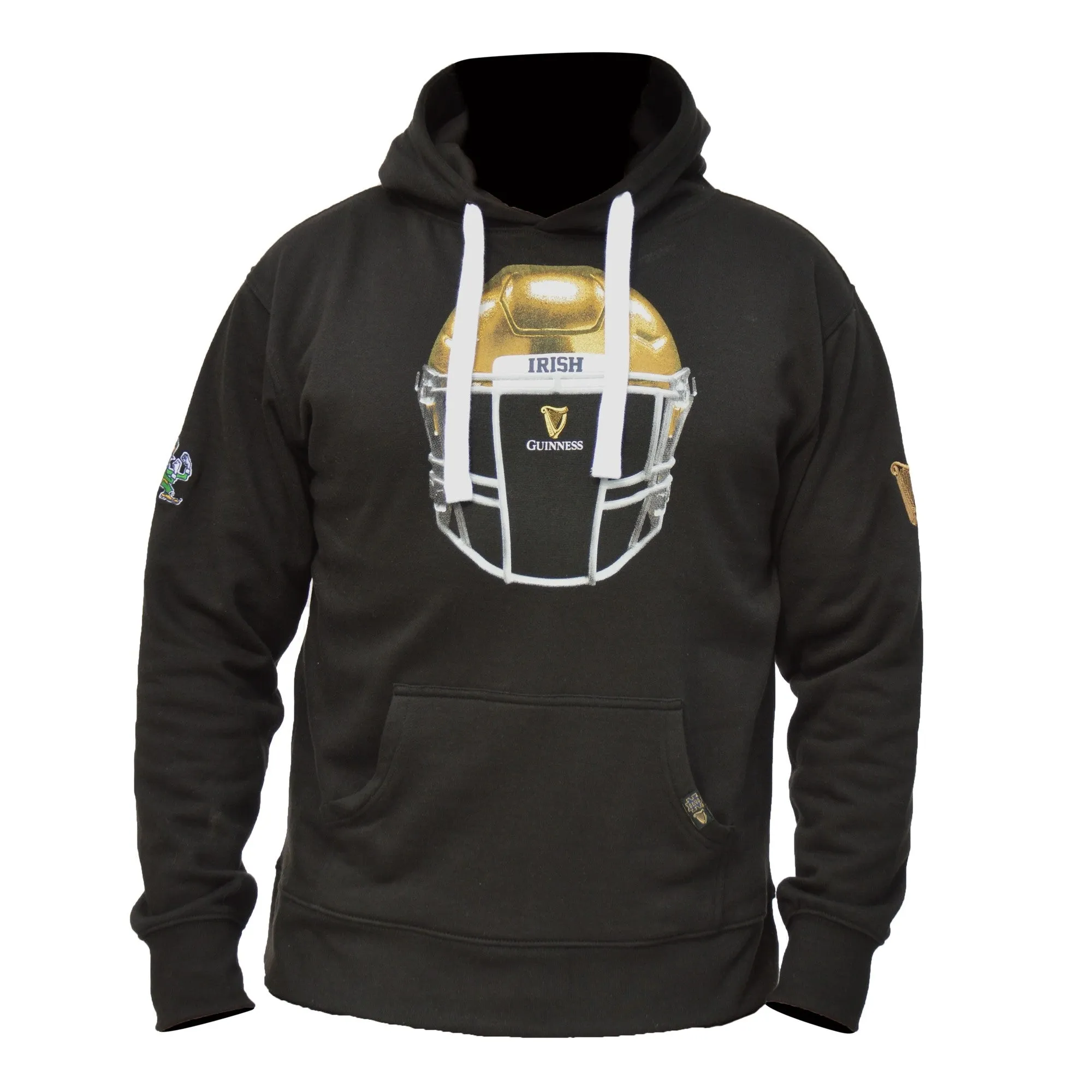 Guinness Notre Dame Helmet Hoodie Black sold by Guinness product image thumbnail 3