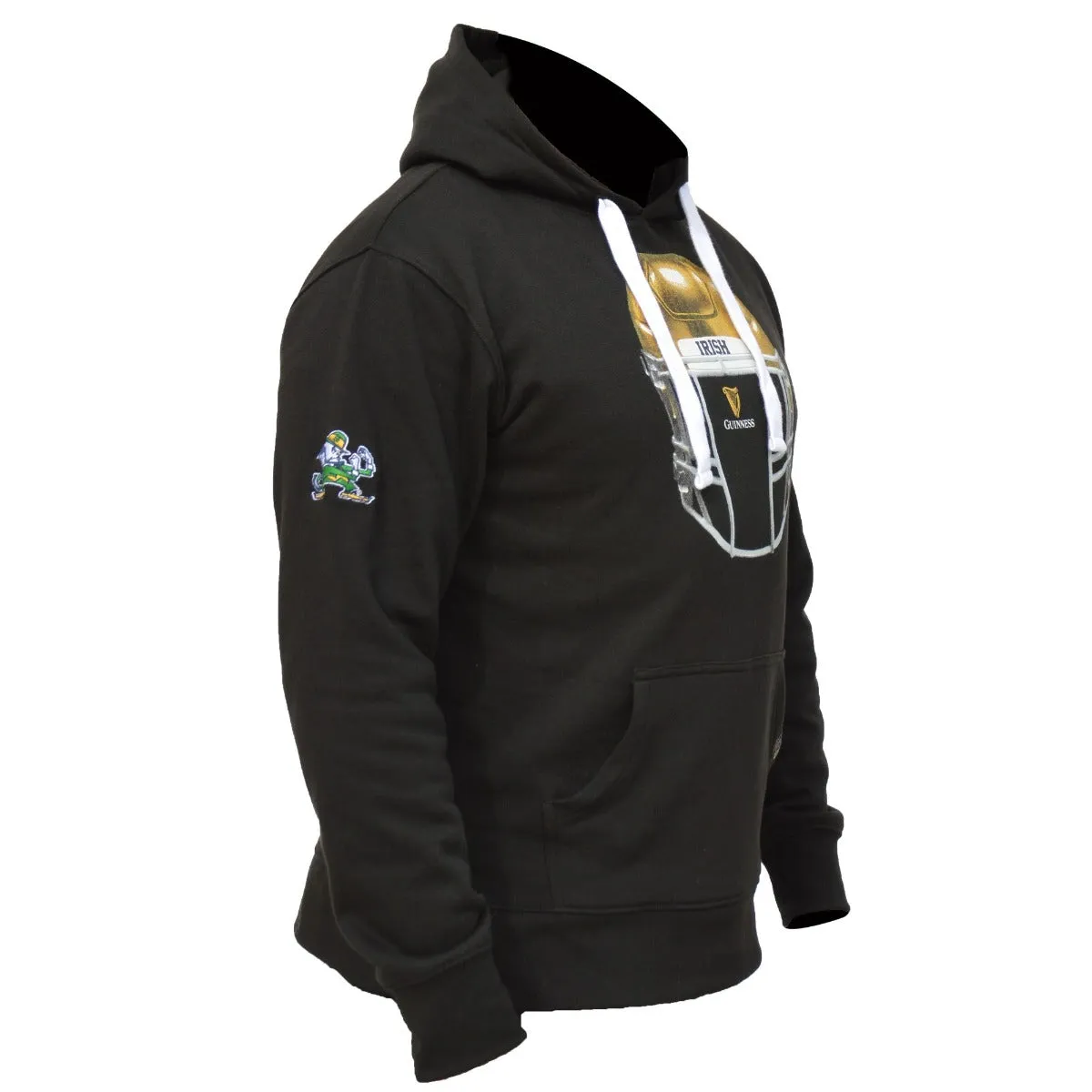Guinness Notre Dame Helmet Hoodie Black sold by Guinness product image thumbnail 4