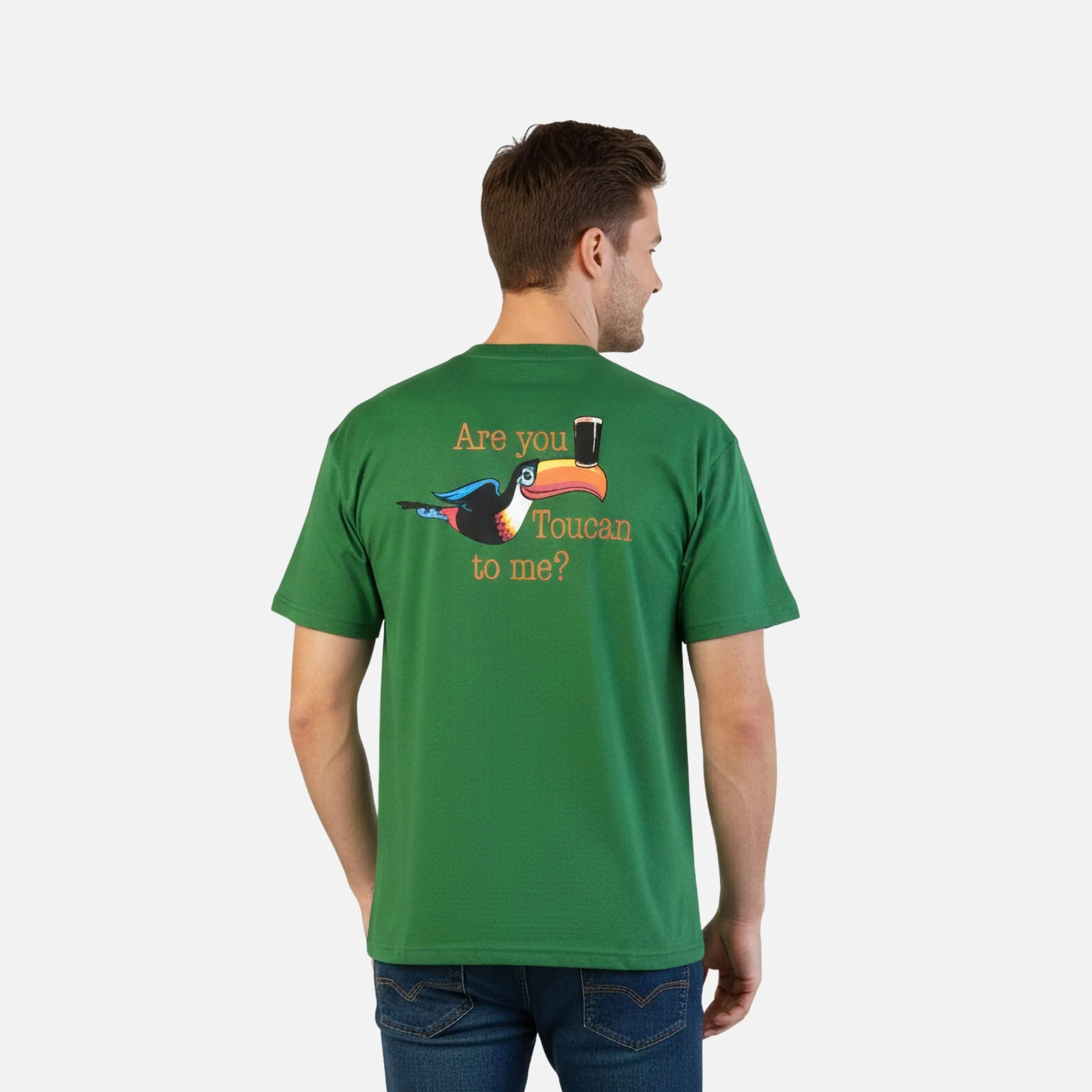 Guinness Are you Toucan to Me Tee - Green sold by Guinness product image thumbnail 2