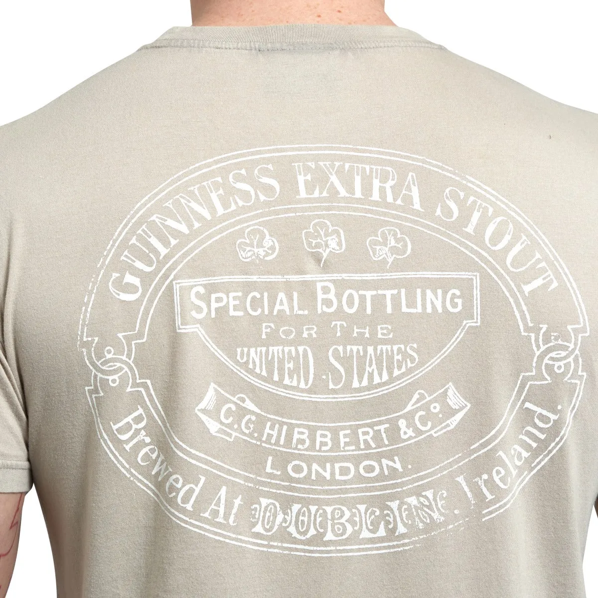 Beige Guinness Harp Premium Tee sold by Guinness product image thumbnail 5