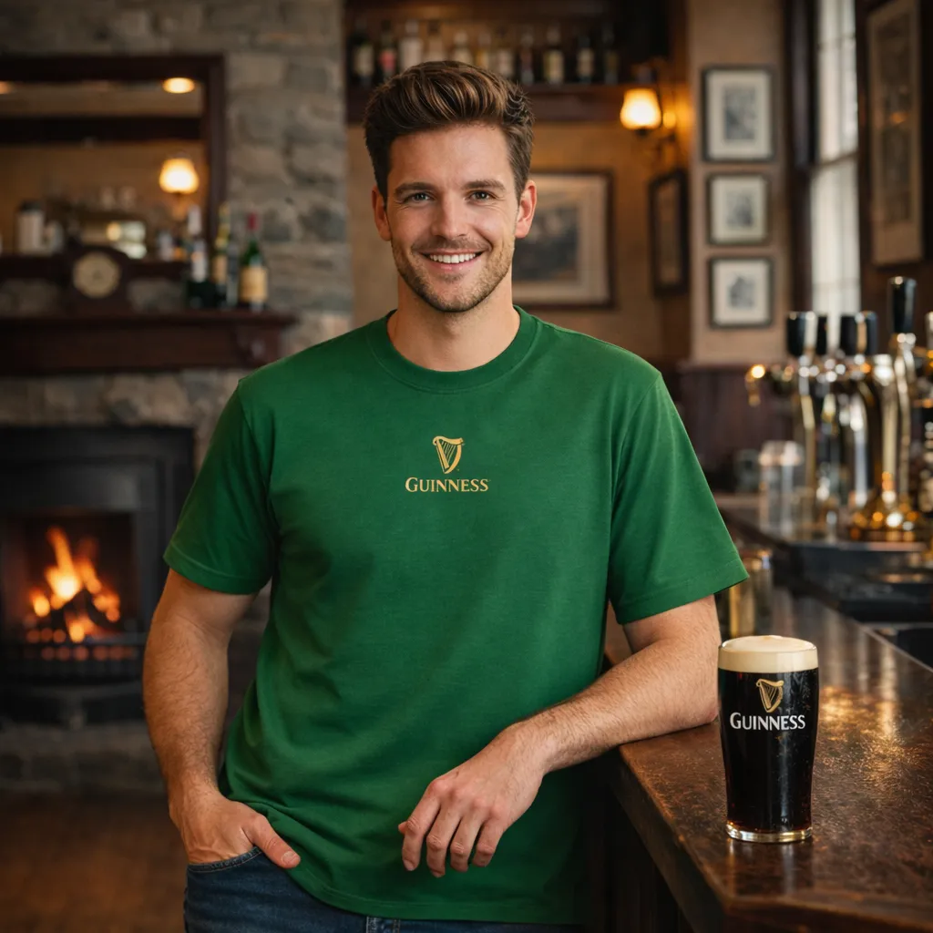 Guinness Gilroy Toucan Tee – Green sold by Guinness