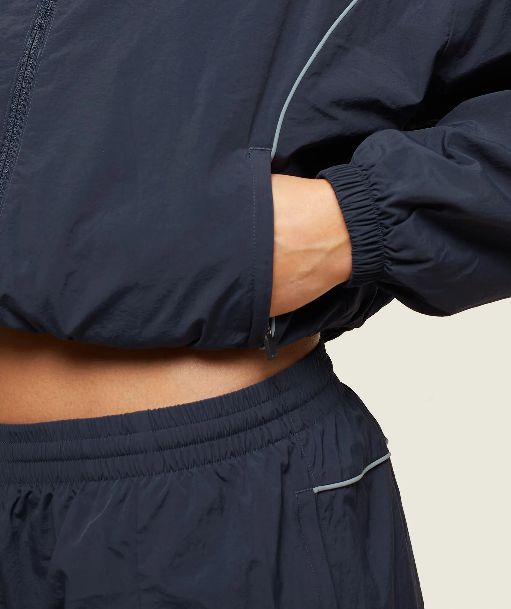 Gymshark everywear Retro Track Pants - Heavy Blue/Denim Grey sold by Gymshark product image thumbnail 5